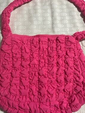 Kids Pink Ruffle One-Piece by